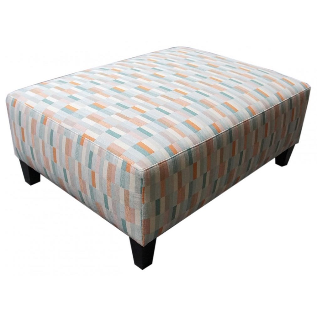 Small best sale cocktail ottoman